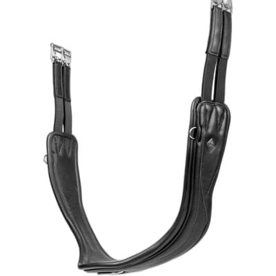 Anatomische lederen singel voor paarden LeMieux Gel-Tek
