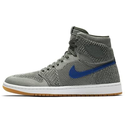 Air Jordan 1 Retro High Flyknit GS Clay Green GS 919702-333 36