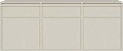 Selsey Evo - Wandkast 154 cm - Zandbeige