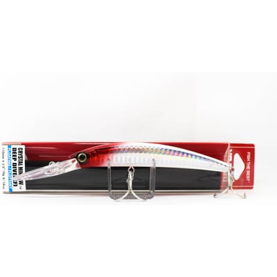 Yo Zuri Crystal Minnow DD 110 mm drijvend kunstaas R1135-HRH (1213) black