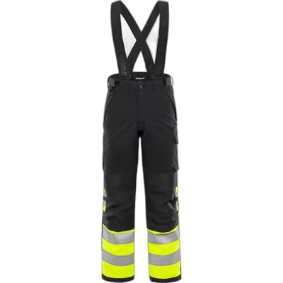 Fristads High vis winterbroek klasse 1 2681 GLPS - Hi-Vis geel/zwart - XS