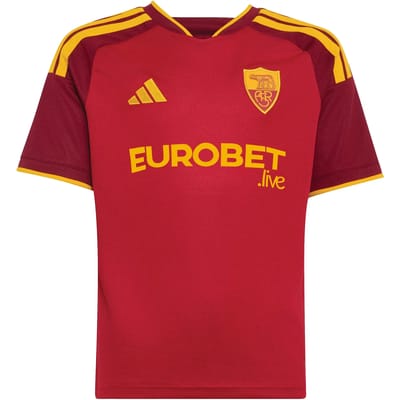 adidas AS Roma 2026/27 Home Shirt Junior - Roze - Kind, Roze 9-10Y