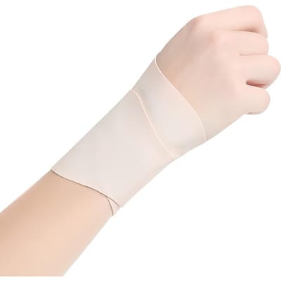 Garde-poignet Respirant Ultra Fin Wrap Sportif Pour Entorse du Poignet Gaine Tendineuse Protection par Pression Support Léger