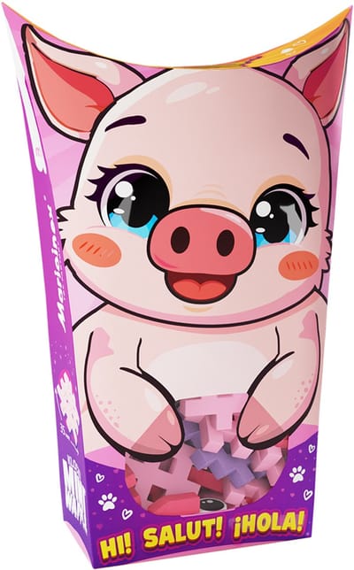 Mini wafel blokken pocket pets varken - Marioinex - vanaf 3 jaar