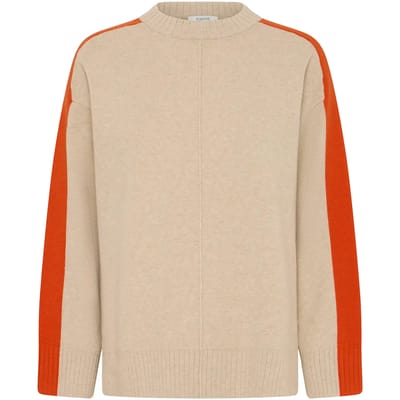 b.young - BYOTARI CONTRAST JUMPER - Dames - Gebreide truien