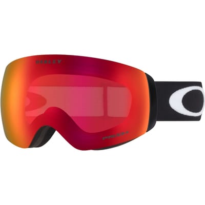 Oakley Ski Snow Goggles Flight Deck XM OO7064-39 Mat Zwart Prizm Torch Iridium