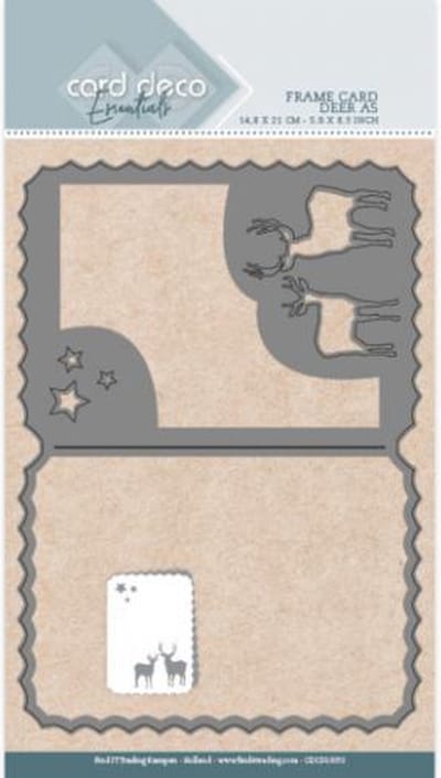 Card Deco Essentials Dies - Deer A5