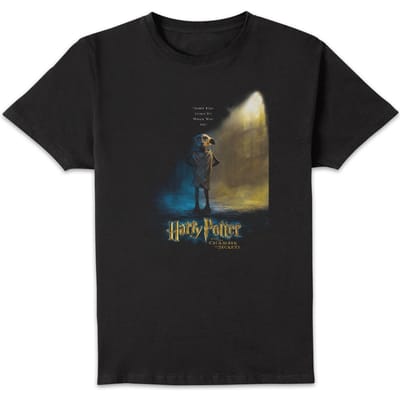 Harry Potter Chamber Of Secrets - Dobby Unisex T-Shirt - Black - L