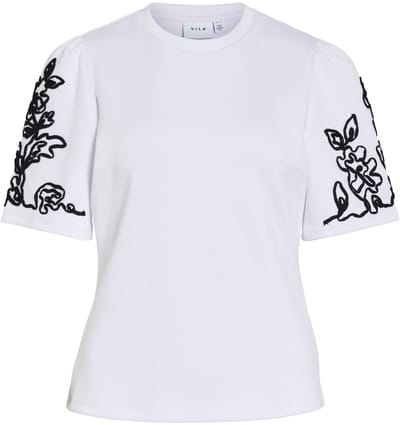 VILA Sweater met korte mouwen VIMIA Ronde hals