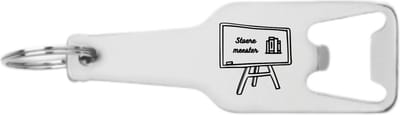 Akyol - stoere meester flesopener - Meester - cadeaupakket meester - einde schooljaar - afscheid - leuk cadeau voor je juf om te geven - 105 x 25mm