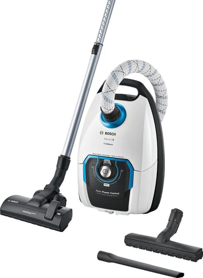 Bosch ProSilence BGL8SIL6 Serie 8 - Stofzuiger met zak - Wit