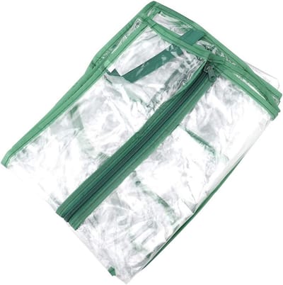 Transparante PVC Broeikasafdekking Vervanging voor Plantenkas met Ritssluiting