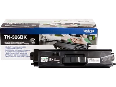 Brother TN-326BK toner cartridge zwart hoge capaciteit (origineel)