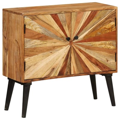 vidaXL - Dressoir - 85x30x75 - cm - massief - mangohout