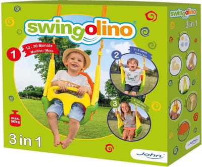 Swingolino Kinderschommel – Kunststof Schommelzitje – Verstelbaar – Voor Baby’s en Kinderen