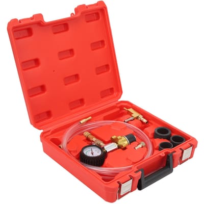 Kit de remplissage et de changement d'antigel sous vide, prévention pratique de la pollution, système de refroidissement du radiateur sous vide red