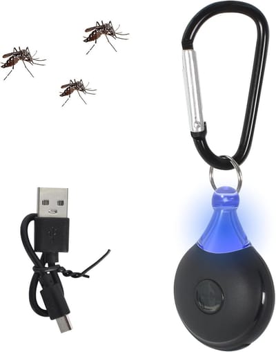 Ultrasone Ongediertebestrijding met USB, Effectieve Bescherming tegen Muggen, Spinnen, Kakkerlakken en Muizen voor Binnen en Buiten