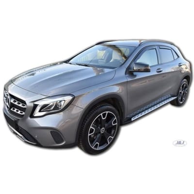 Déflecteurs d'air - J&J AUTOMOTIVE - Heko - Fumé - Pour Mercedes GLA X156 2013-2020 - Installation facile