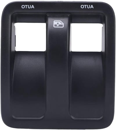 Afdekraam Raamschakelaar - Middenconsole Paneel - Verbeteren Rijcomfort - Ergonomisch Ontwerp - 1 Stuk - Zwart
