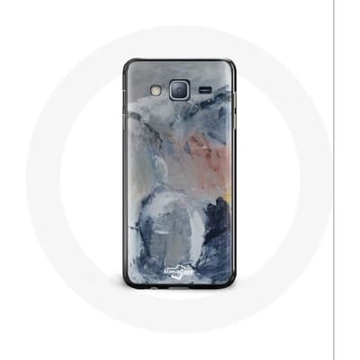 Hoesje voor Samsung galaxy J3 Grijze abstracte textuurachtergrond