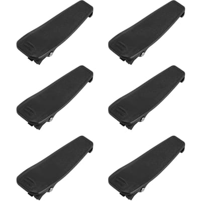 6 Stuks Tweeweg Portofoon Riemclip voor BP 272 Batterijvervanging Riemclip voor IC V8E IC V80 IC S70