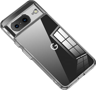 Coverup Hoesje - Geschikt voor Google Pixel 8 Hoesje - Coverup Transparante Back Cover - Transparant