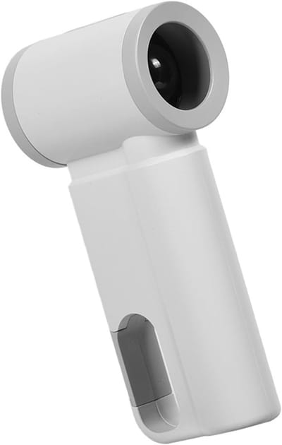 VHV - Nekventilator - nekventilator usb oplaadbaar - USB oplaadbaar, met digitaal display, met LED verlichting, handsfree - voor wandelen, reizen, sport