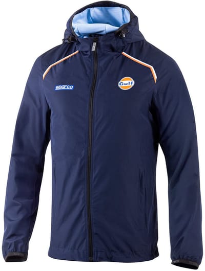 Sparco Gulf Gulf SL Windjack - Zwart — Marineblauw — XL