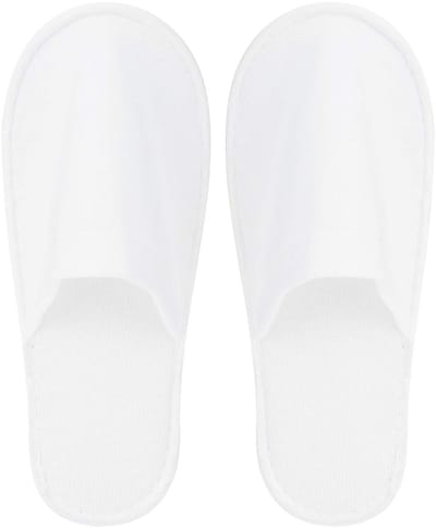 Allecto - Draagbare antislip hotelpantoffels - Wegwerppantoffels - Comfortabel en praktisch - Universele maat - Geschikt voor hotels en spa's - 50 ...