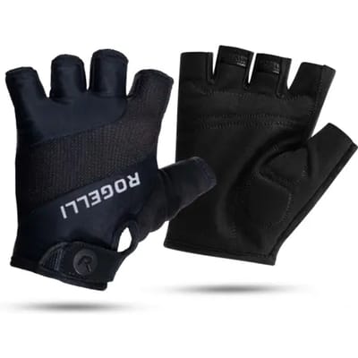 Rogelli Phoenix II Heren Fietshandschoenen - Zomer - Korte vinger - Zwart