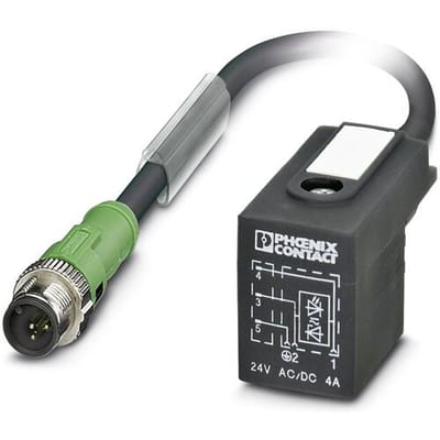 Phoenix Contact SAC-3P-M12MS/1,5-PUR/B-1L-Z 1400778 Inhoud: 1 stuk(s)