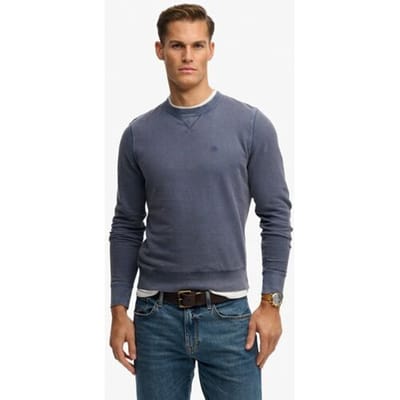 Superdry Classic Essential Sweatshirt Blue Grootte: M