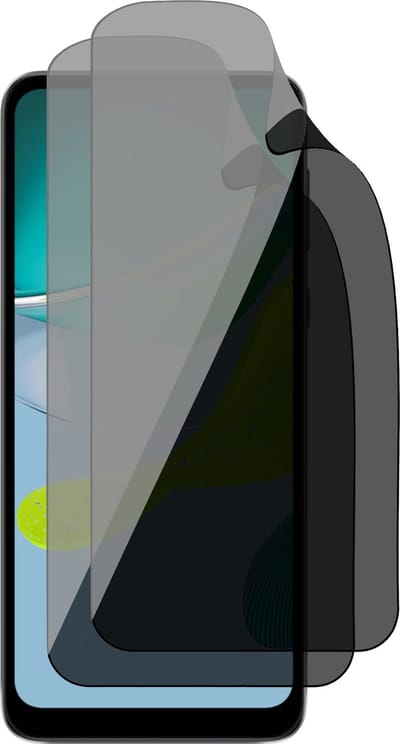 Privacy Screenprotector geschikt voor Motorola Moto E13 - 2x FlexGuard Screen Protector