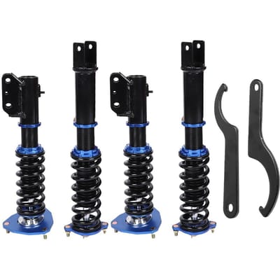 4 stuks Coilover Schokdemper Veerpoot Kit Geschikt voor Mitsubishi Lancer EVO 8 9 2003 2007
