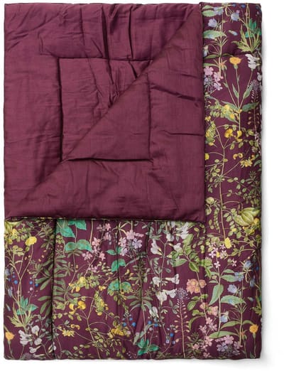 Essenza Augustina Sprei Mauve wine - 150x200 cm