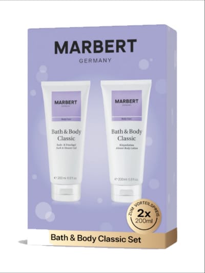 Marbert Bath & Body Classic Verzorgingsset - 2x200ml - Douche & Lotion