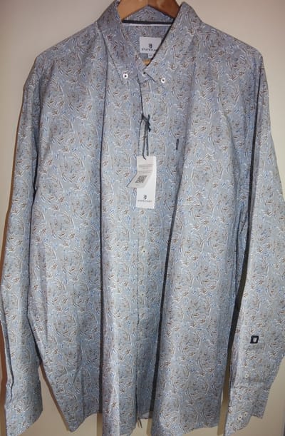 State of Art Overhemd LS Print Popli - Maat 3XL