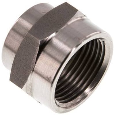 G 3/4'' x G 1/2'' RVS Sok 40 Bar - FL2S-F-ST-034G-012G-H