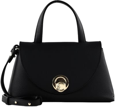 Coccinelle Nikla - Handtas 26 cm (noir/cognac)