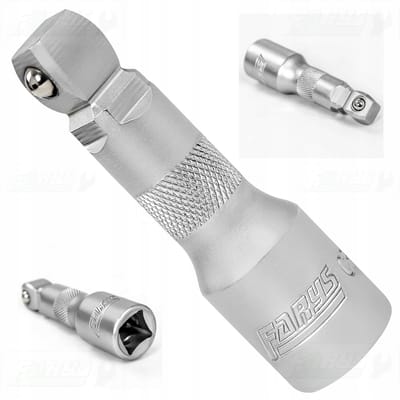Verstelbare Verlengkabel 1/2" 75mm CrV Dop - Farys