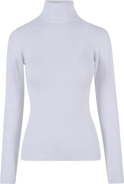 Urban Classics - Knitted Turtleneck Sweater/trui - 3XL - Wit