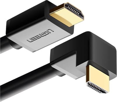 Ugreen - haakse - HDMI-kabel - (90°) - 4K - 2m - zwart - (HD103)