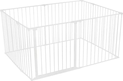 Safetots Grondbox, 105cm x 144cm, Wit, 70cm Hoog, Baby Speelpen