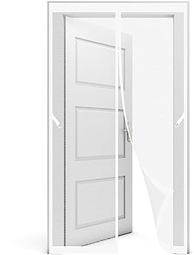 Magnetisch Vliegengaas voor Deuren - 60 x 180 cm - Makkelijk te Monteren zonder Boren