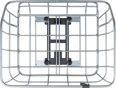 Fietsmand - Bagagemand Achter - Boodschappen Vervoeren - Aluminium Constructie - 5 kg Laadvermogen - Grijs