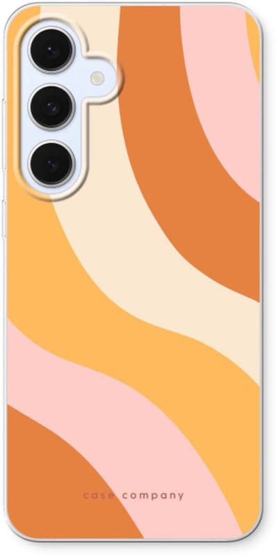 Case Company® - Hoesje geschikt voor Samsung Galaxy S24 FE hoesje - Radiant - Soft Cover Telefoonhoesje - Bescherming aan alle Kanten en Schermrand