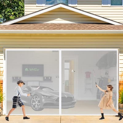 Magnetische hordeur 180 x 275 cm met automatische sluiting en sterke afdichting