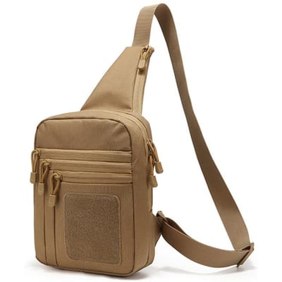 Outdoor Schouder Borsttas Verborgen Draag Sling Crossbody Tas Rugzak Voor Wandelen Kamperen