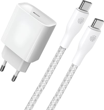 A57 Snellader - Usb oplader geschikt voor Galaxy A57, A56, A55, S26 Ultra, S26, S25 Ultra, S25 - 20w usb C Adapter + usb C Kabel 1 Meter