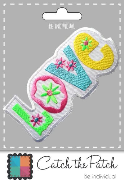 Love embleem - Patch - Strijkapplicatie